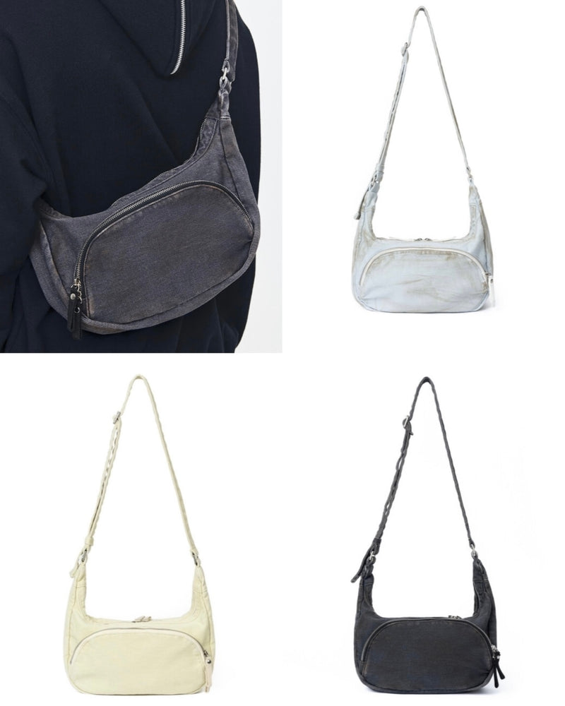 【HAH ARCHIVE】[After Pray Edition] Ferry Washed Hobo Bag