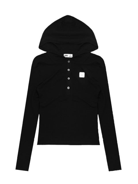 【ROCK CAKE】Square Logo Hoodie