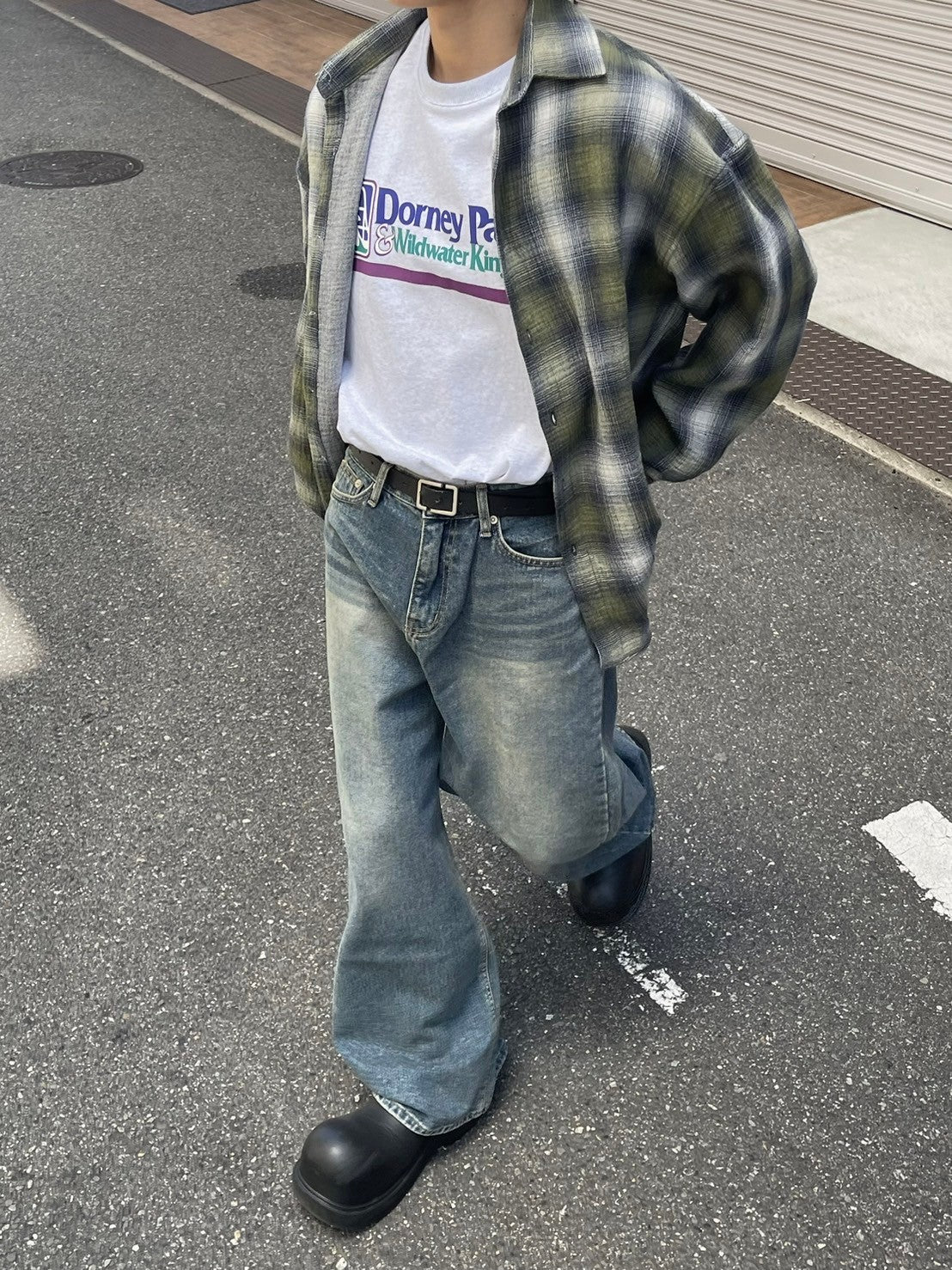 受注制【Chikashitsu +】graphic t-shirt 2 (3color)