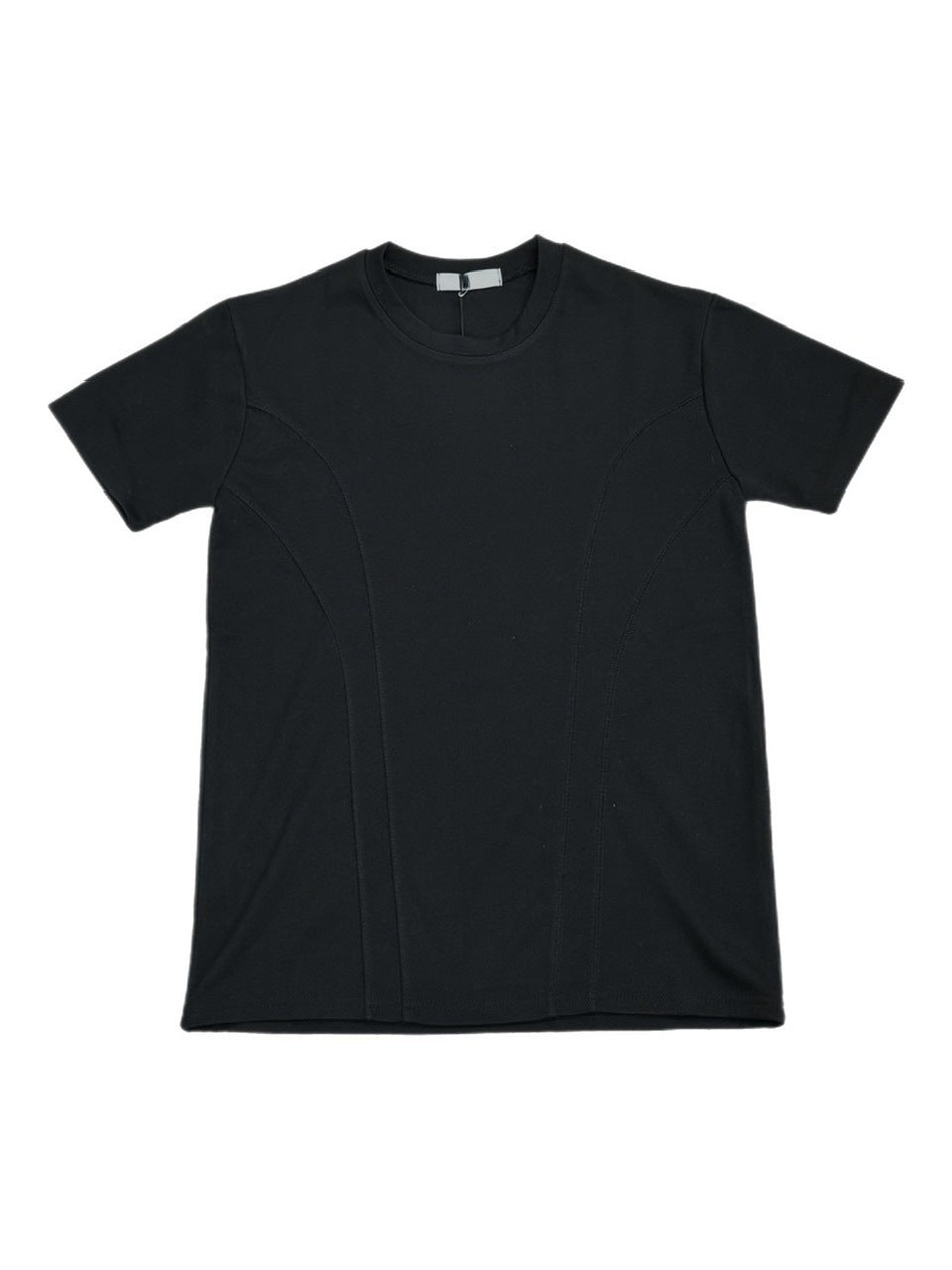 受注制【Chikashitsu +】compact stitch rib t-shirt (3color) / 【チカシツプラス】コンパクトステッチリブ半袖Tシャツ