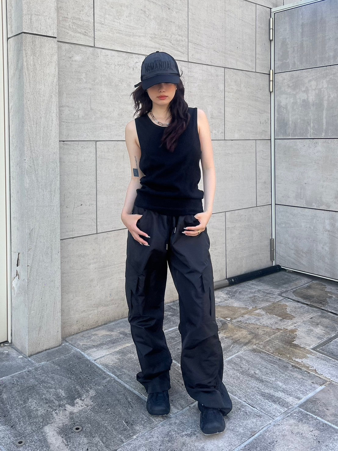 受注制【nmtc +】tight tank top (3color)