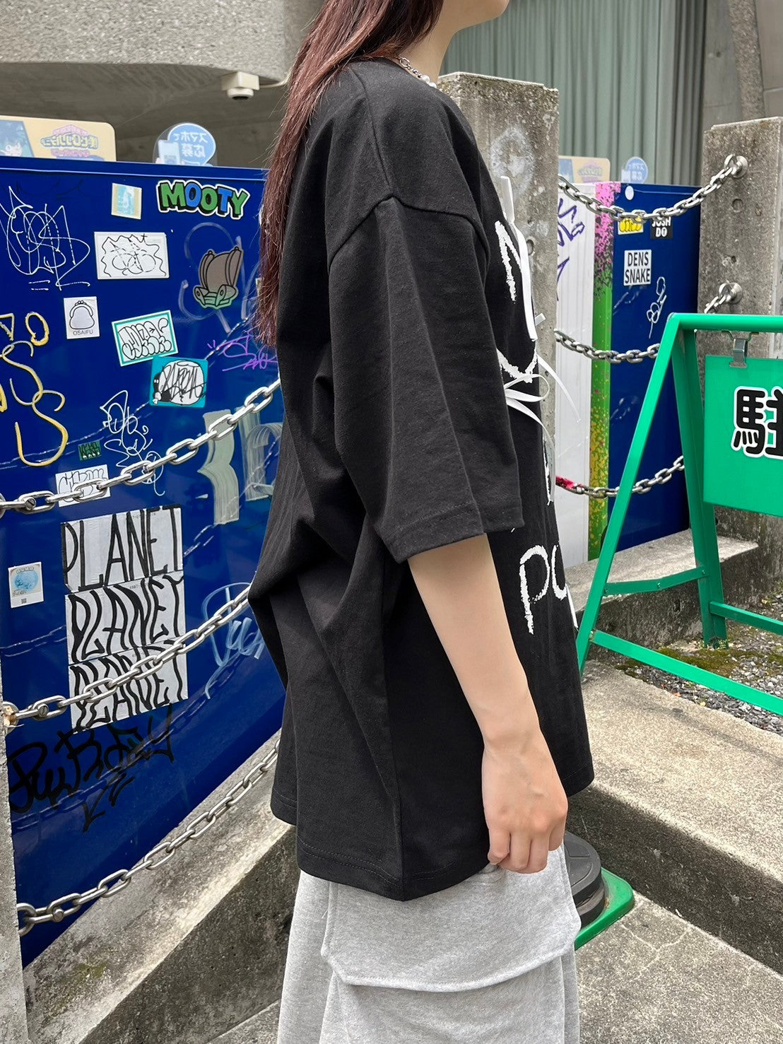 【nmtc +】ribbon half sleeve tee (3color)