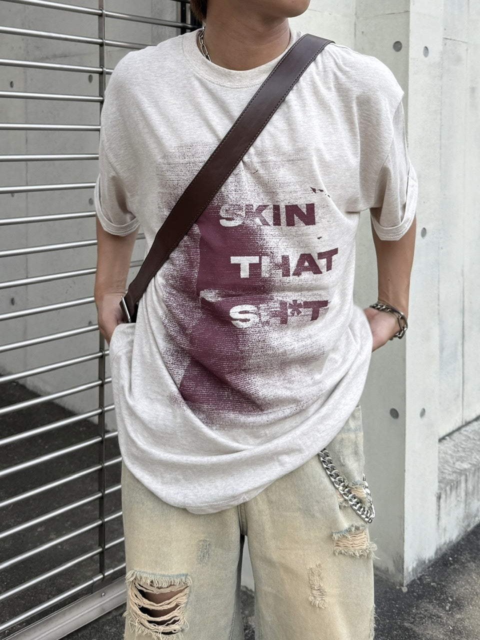 受注制【RENOL】graphic tee 2 (4color)