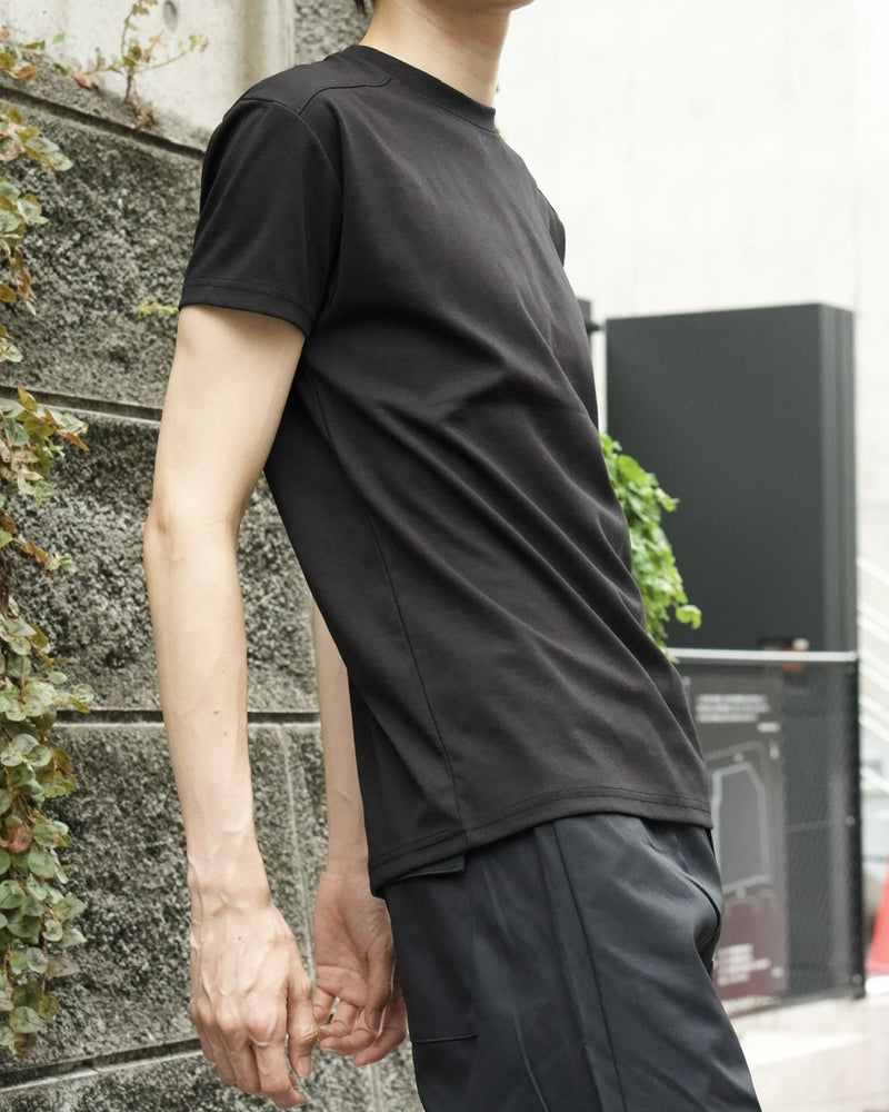 東京店WEB限定受注制【Chikashitsu +】compact crew neck tee (3color)
