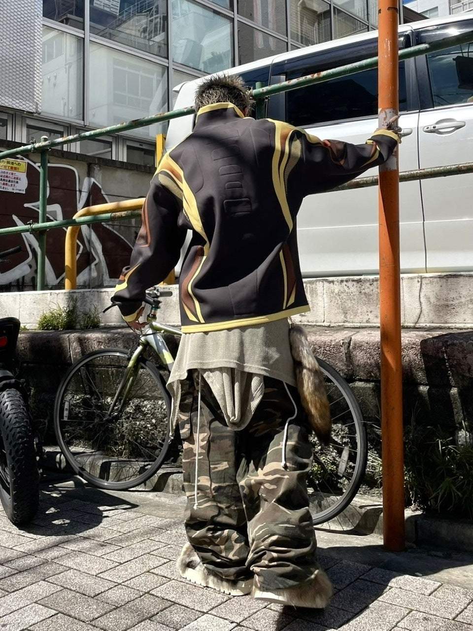 【Never mind the XU】camouflage pants (2color)