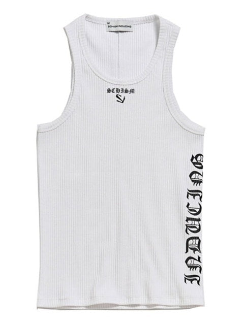 【SCHISM INDUCING】MUSCLE TANK TOP