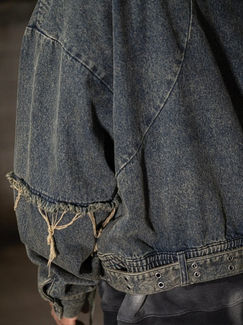 【DIG YOUR OWN GRAVE】DENIM PULLOVER (2color)