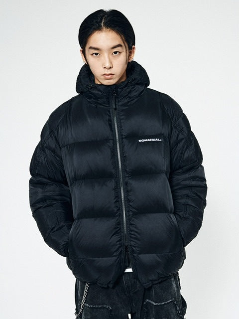 【NOMANUAL】DIVISION HOODED DUCK DOWN