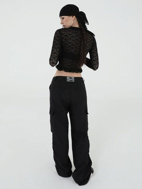 【Uglyshadow】OFFICIAL STRING CARGO PANTS