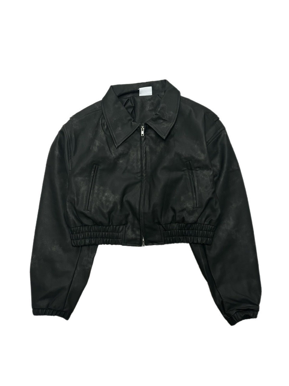 受注制【oaks】fake leather jacket (2color) / 【オークス】フェイクレザージャケット