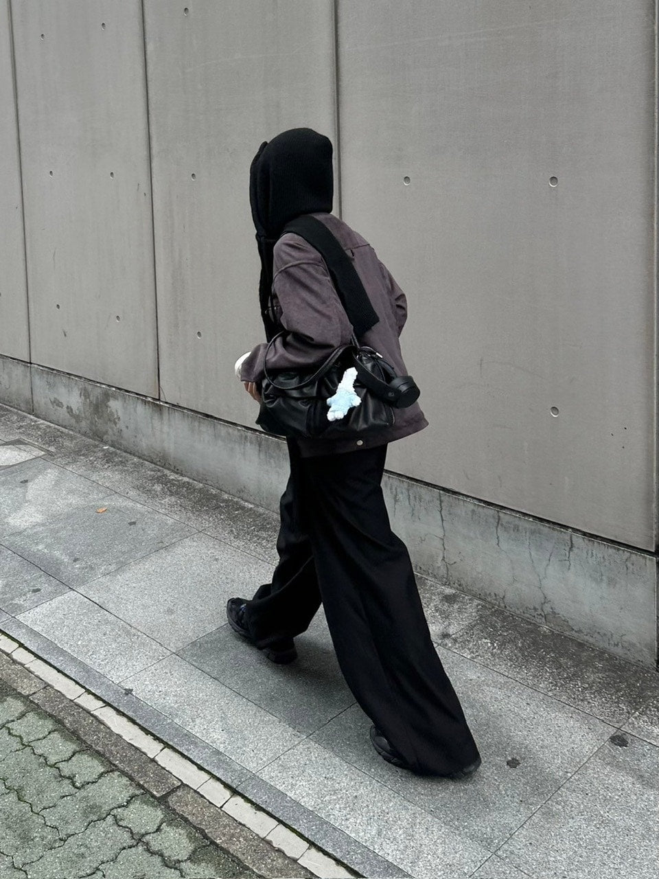 受注制【Chikashitsu +】fake suede zipper blouson (3color) /【チカシツプラス】フェイクスエードスナップボタン＆ジッパーブルゾン