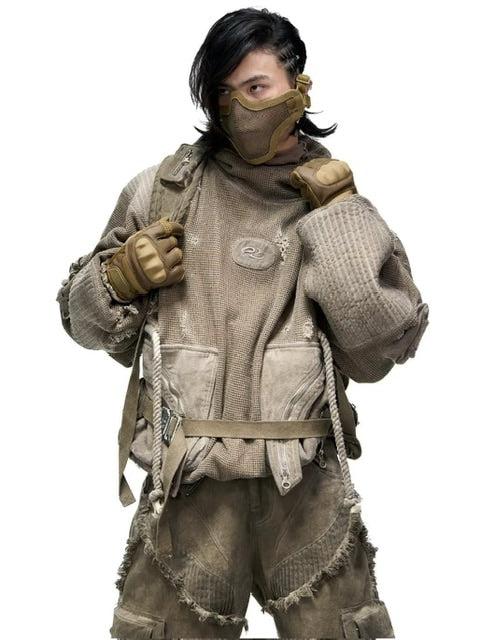 【PERSONSOUL】Cotton Armor Hoodie