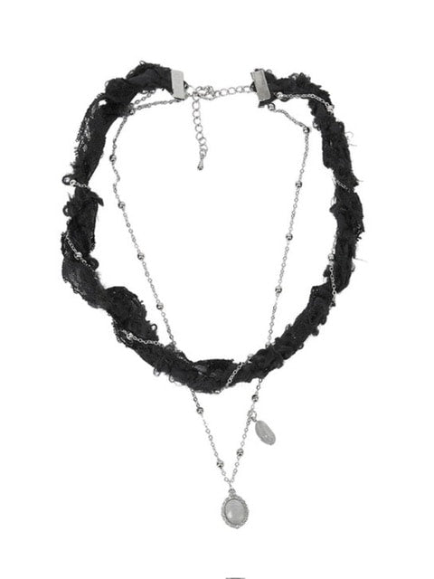 【FLAREUP】Braided Handmade Necklace / 【フレアアップ】ブレイデッドハンドメイドネックレス