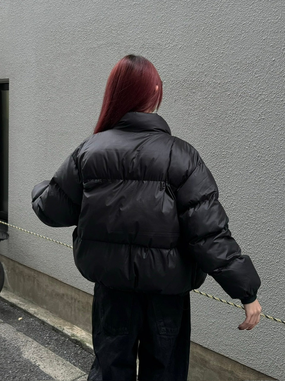 受注制【Chikashitsu +】unisex padding heat jacket (3color)