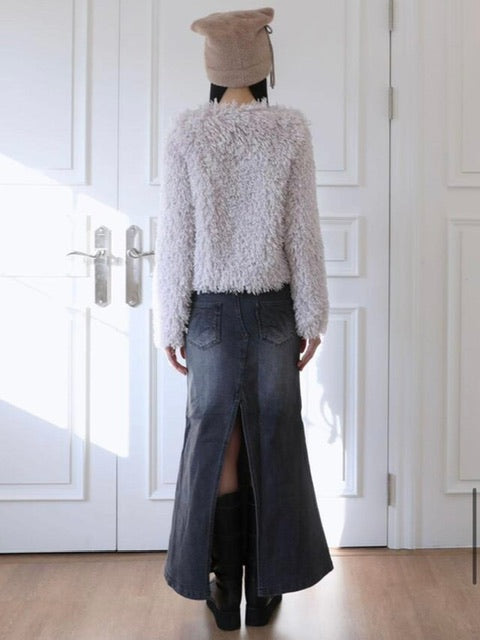 【Uglyshadow】PUPPY JACKET / 【アグリーシャドウ】パピーファー長袖ジャケット