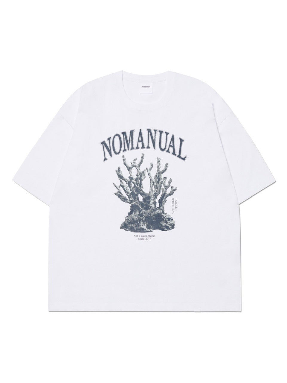 【NOMANUAL】METAL CORAL REEF T-SHIRT