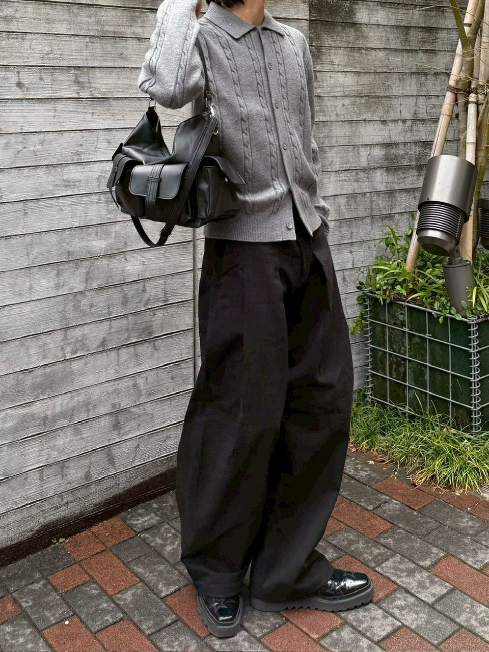 【Chikashitsu +】4pocket leather bag