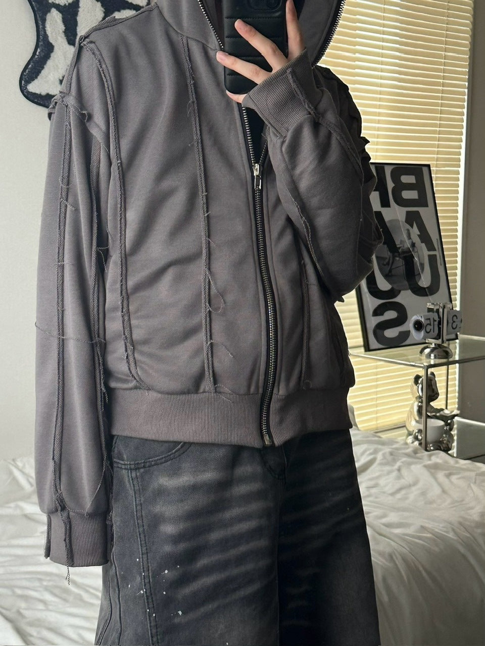 【LUV CODE】full zip up hoodie