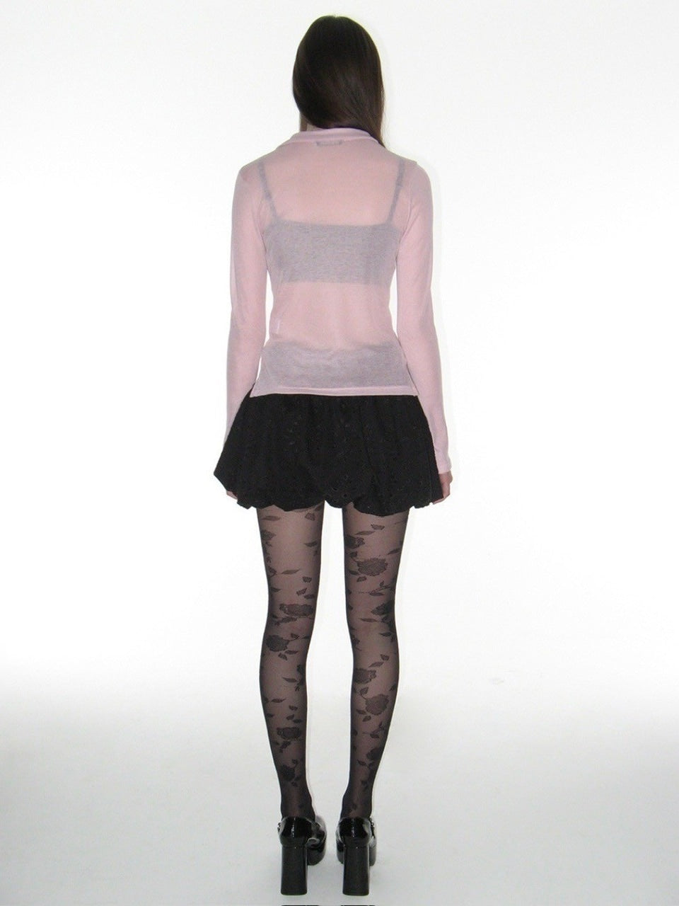 【CRANK】ROSE PUNCHING BALLOON SKIRT