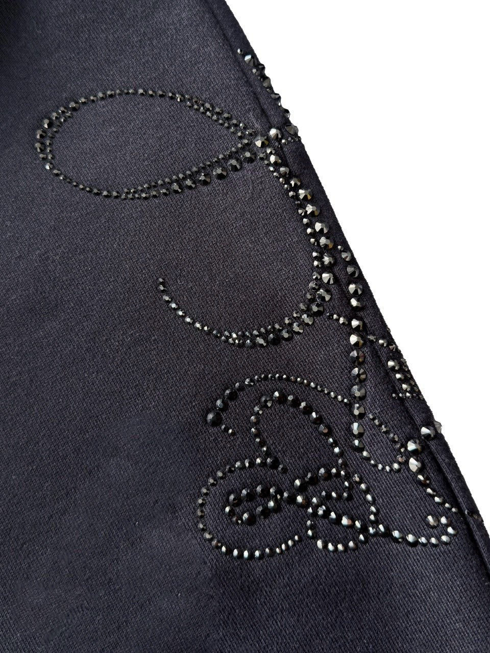 【HOLY NUMBER 7】HIPHOP OVER BALLOON FIT CUBIC LETTERING TRAINING PANTS