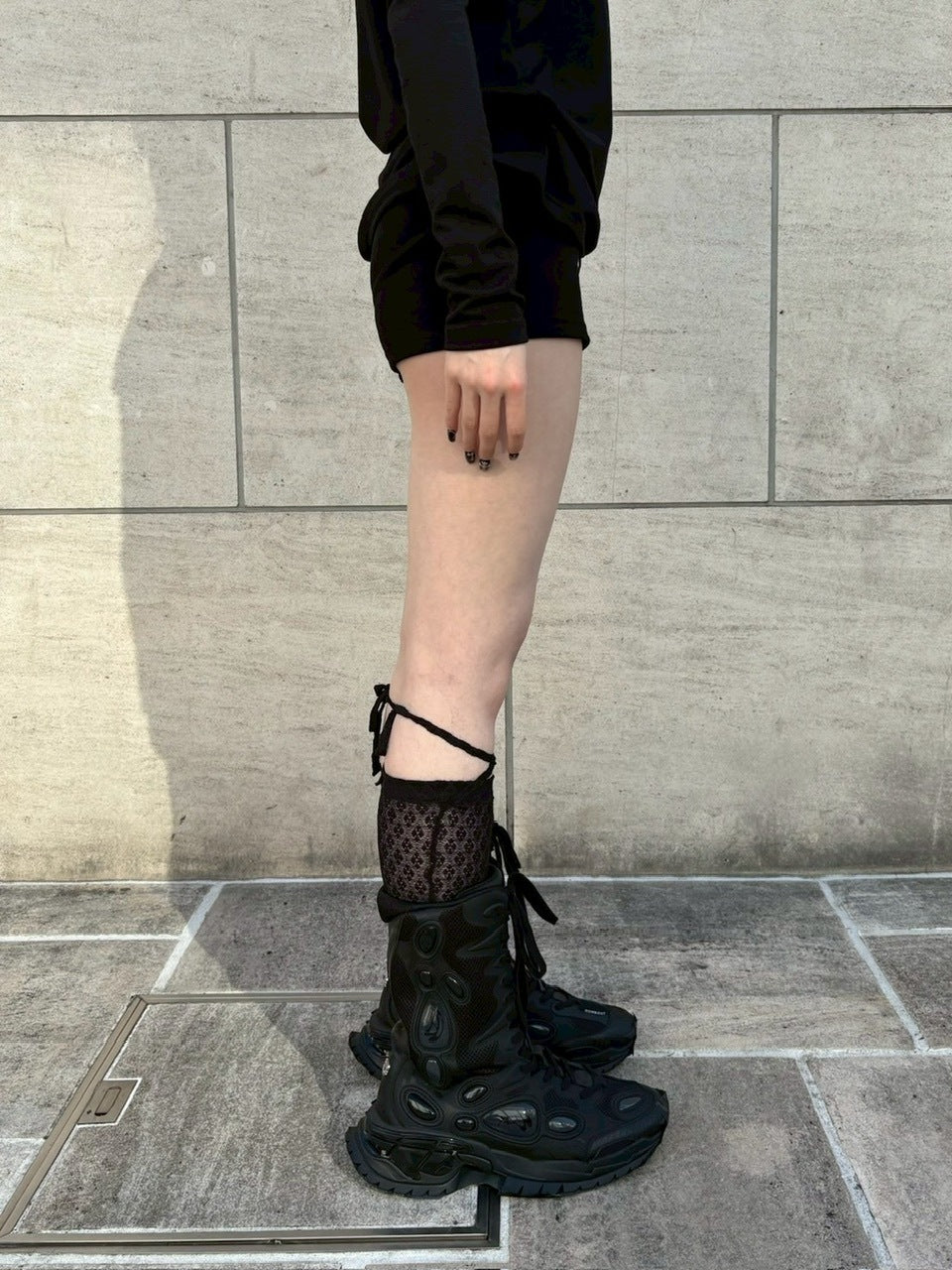 受注制【nmtc +】sweat mini shorts (2color)