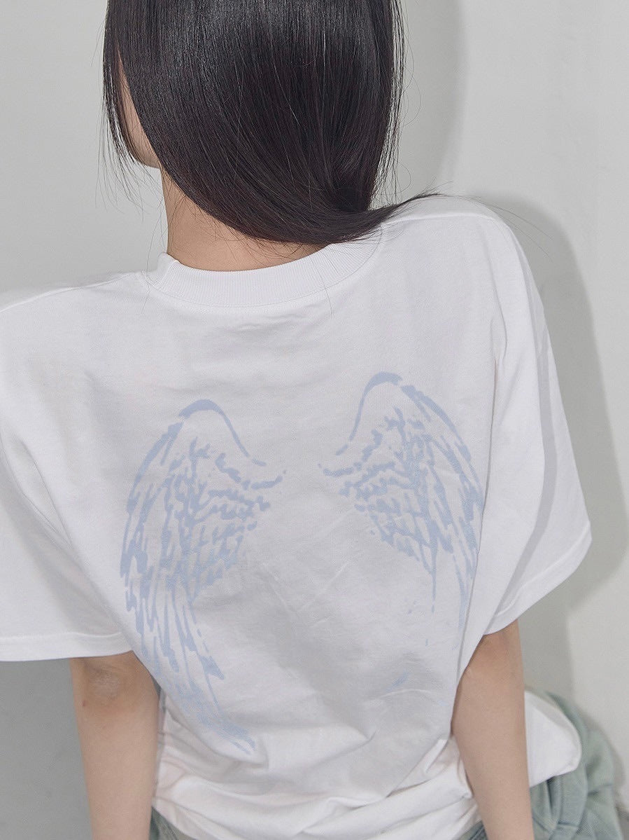 【FANCY CLUB】REBIRTH OF HEAVEN TEE / 【ファンシークラブ】ロゴ半袖Tシャツ