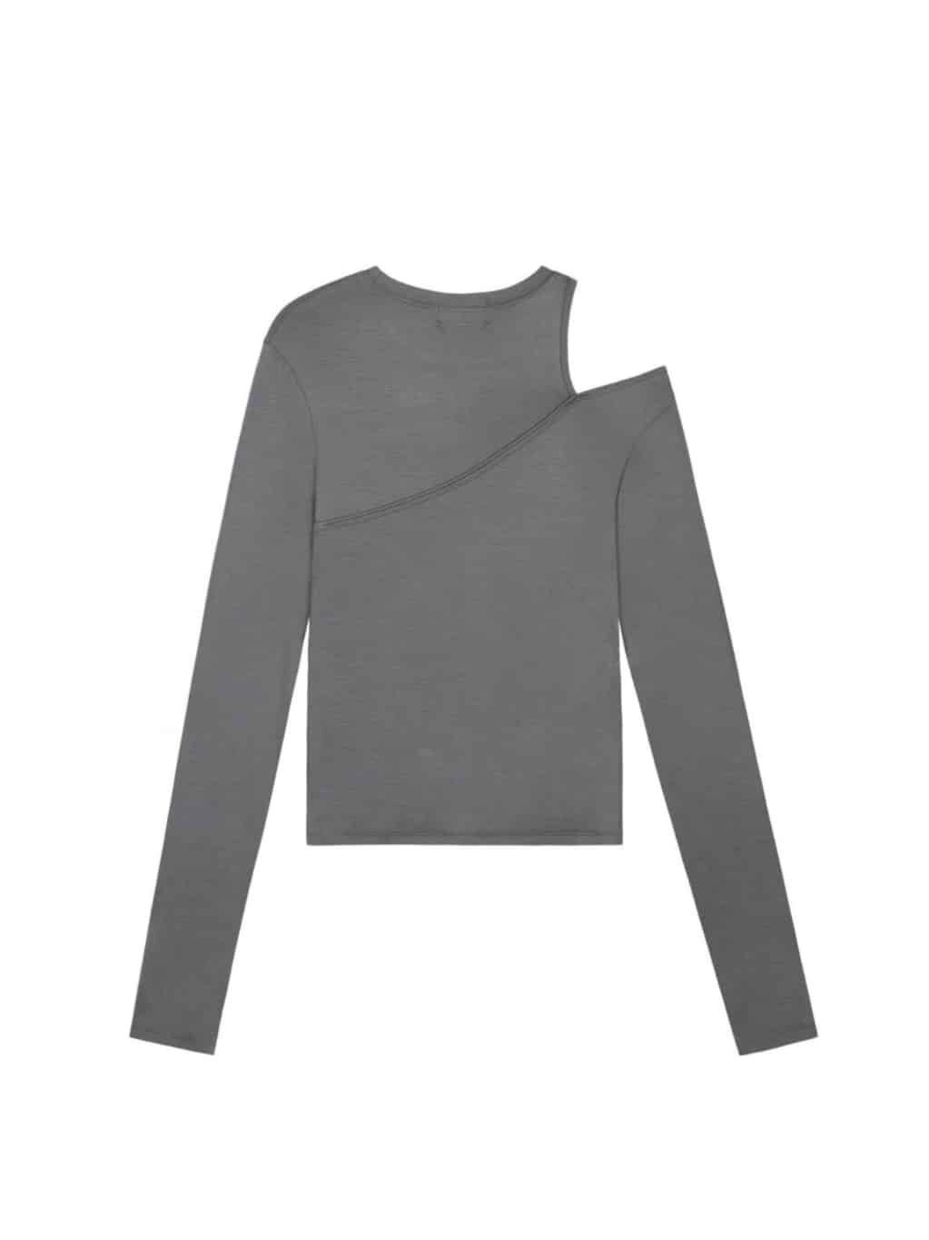 【ROCK CAKE】One Shoulder Layered Top