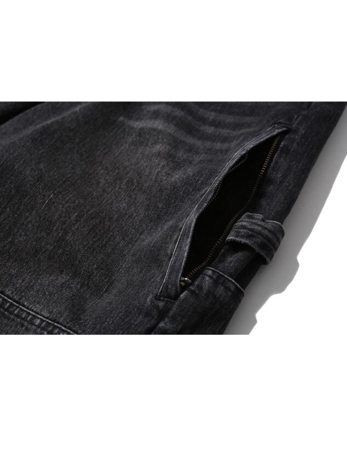 【roaringrad】WASHED DENIM CARPENTER PANTS