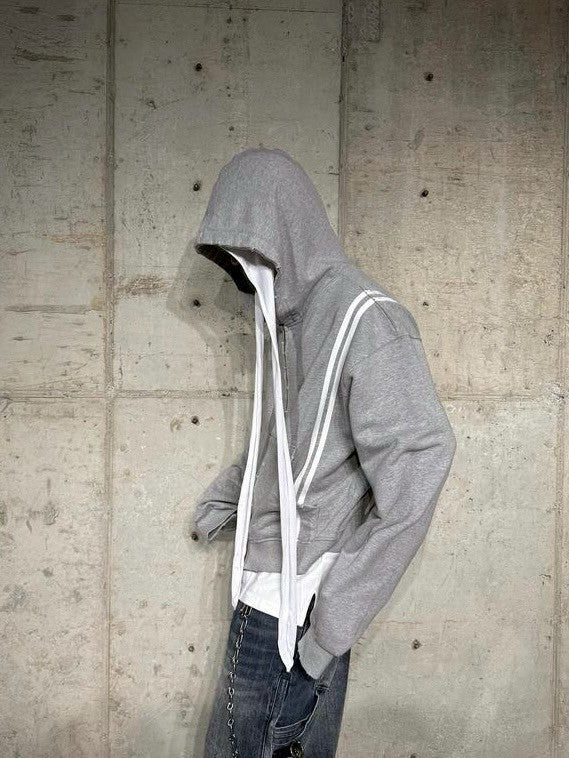 【roaringrad】WASHED HOODIE ZIP-UP 1