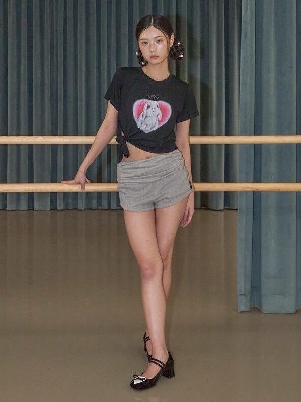 【ODDONEOUT】COSMOS RABBIT TIE T-SHIRTS