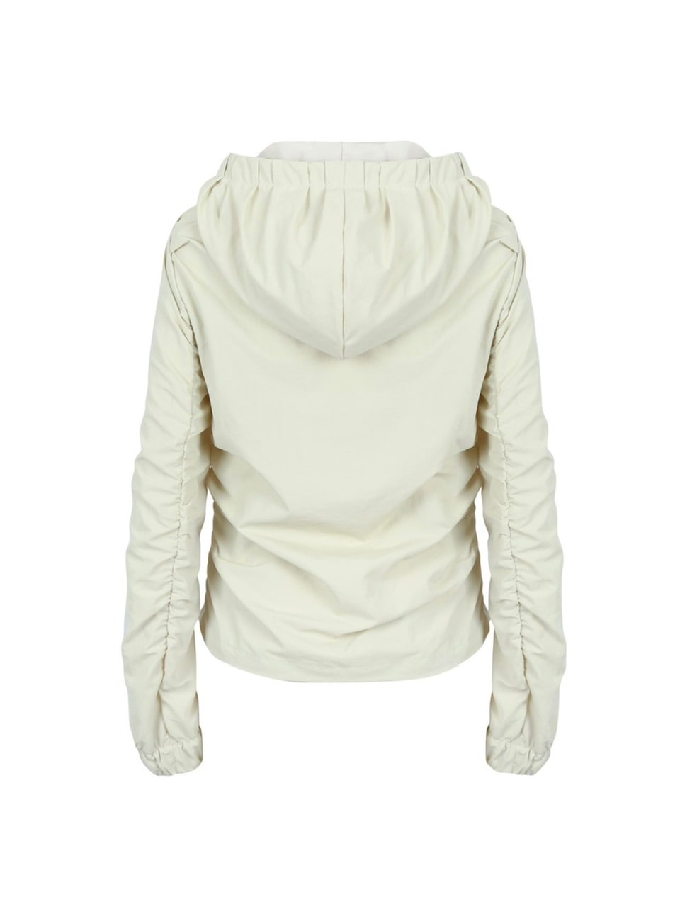 【ODDONEOUT】SHIRRING HOODIE JUMPER / 【オッドワンアウト】シャーリングフードジャンパー