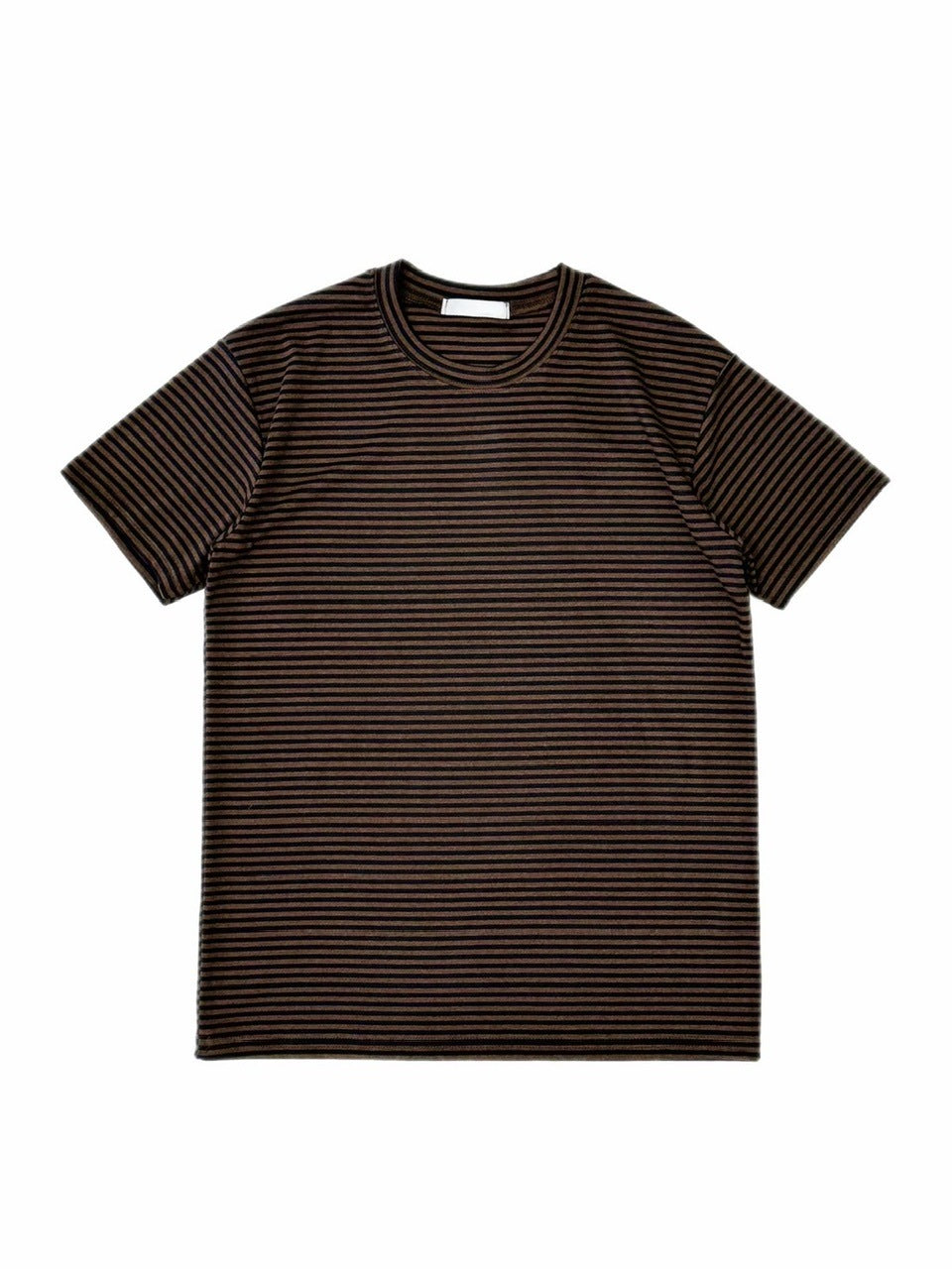 受注制【Chikashitsu +】tight fit border t-shirt (3color) / 【チカシツプラス】タイトフィットボーダー半袖Tシャツ