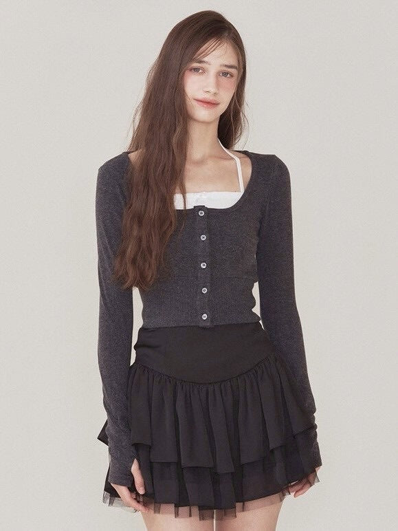 【NOTYOURROSE】Luna cardigan set