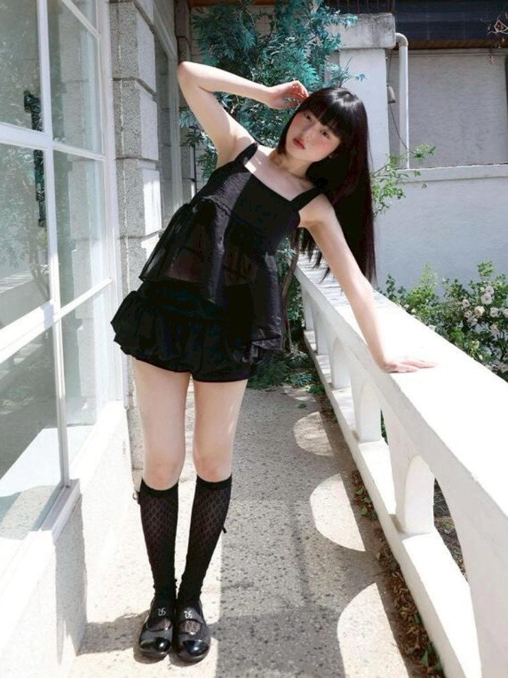 【Uglyshadow】PUMPKIN SKIRT PANTS