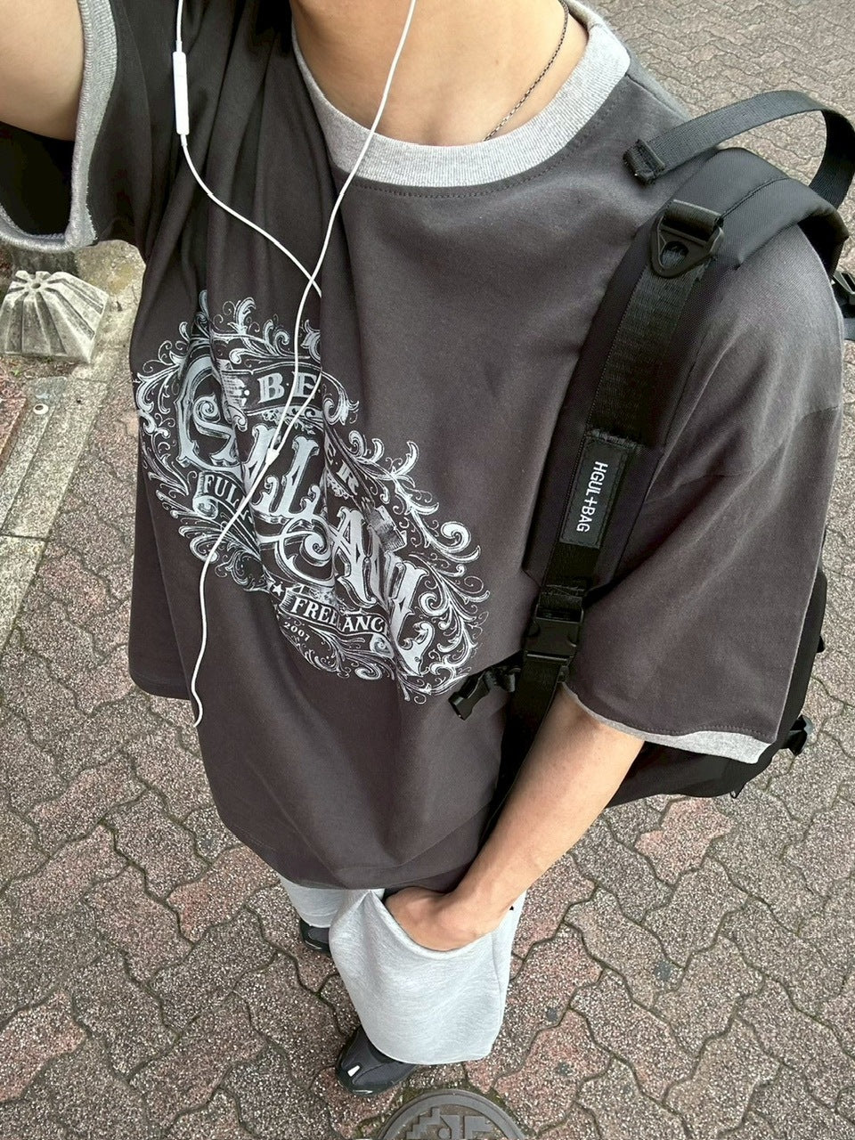 受注制【youll】essential linger tee (3color)