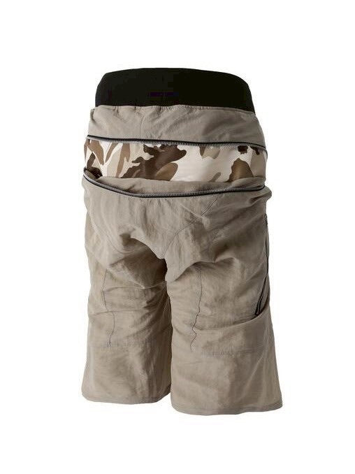 【roaringrad】ZIPPER SAGGING BERMUDA PANTS