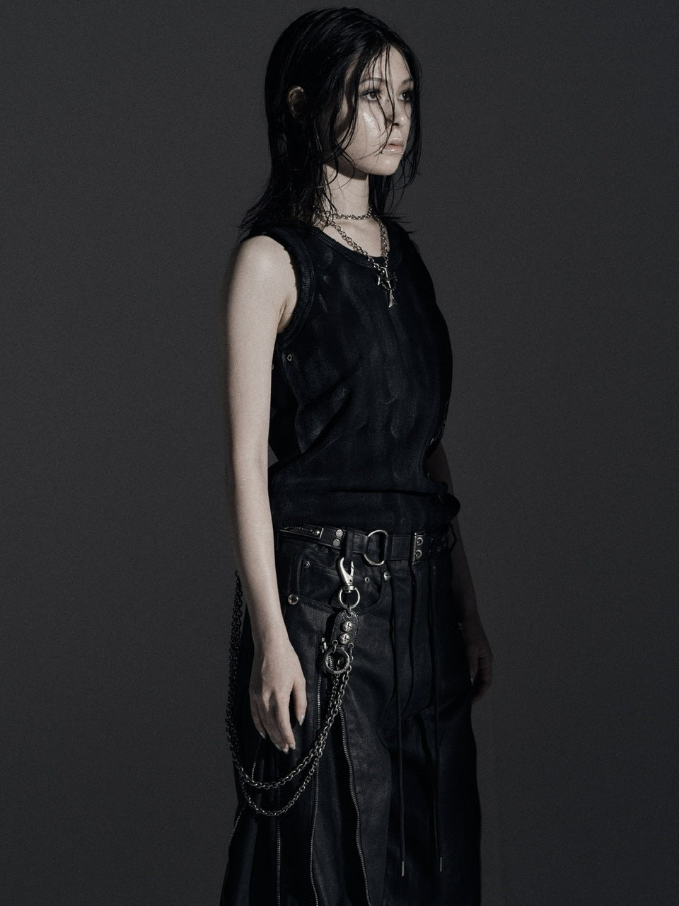 【Rosen Kreuz】ASHES HALO TANK TOP