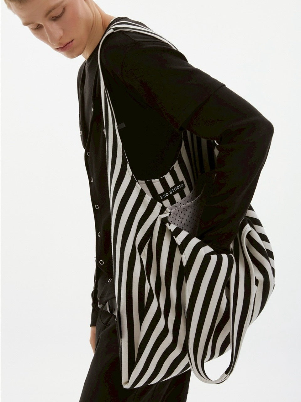 【ESC STUDIO】easy peasy bag/ 【イーエスシーステュディオ】イージーピージートートバッグ