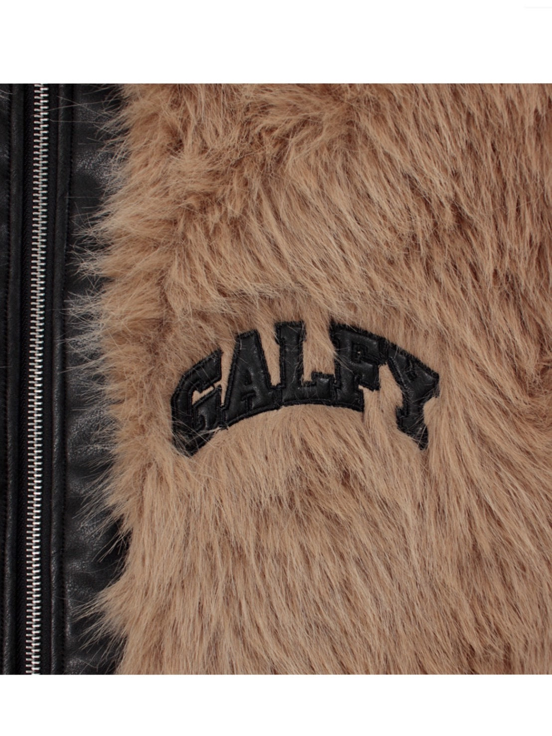 【GALFY】お金大好きファーブルゾン / 【ガルフィー】ロゴプリントファーブルゾン