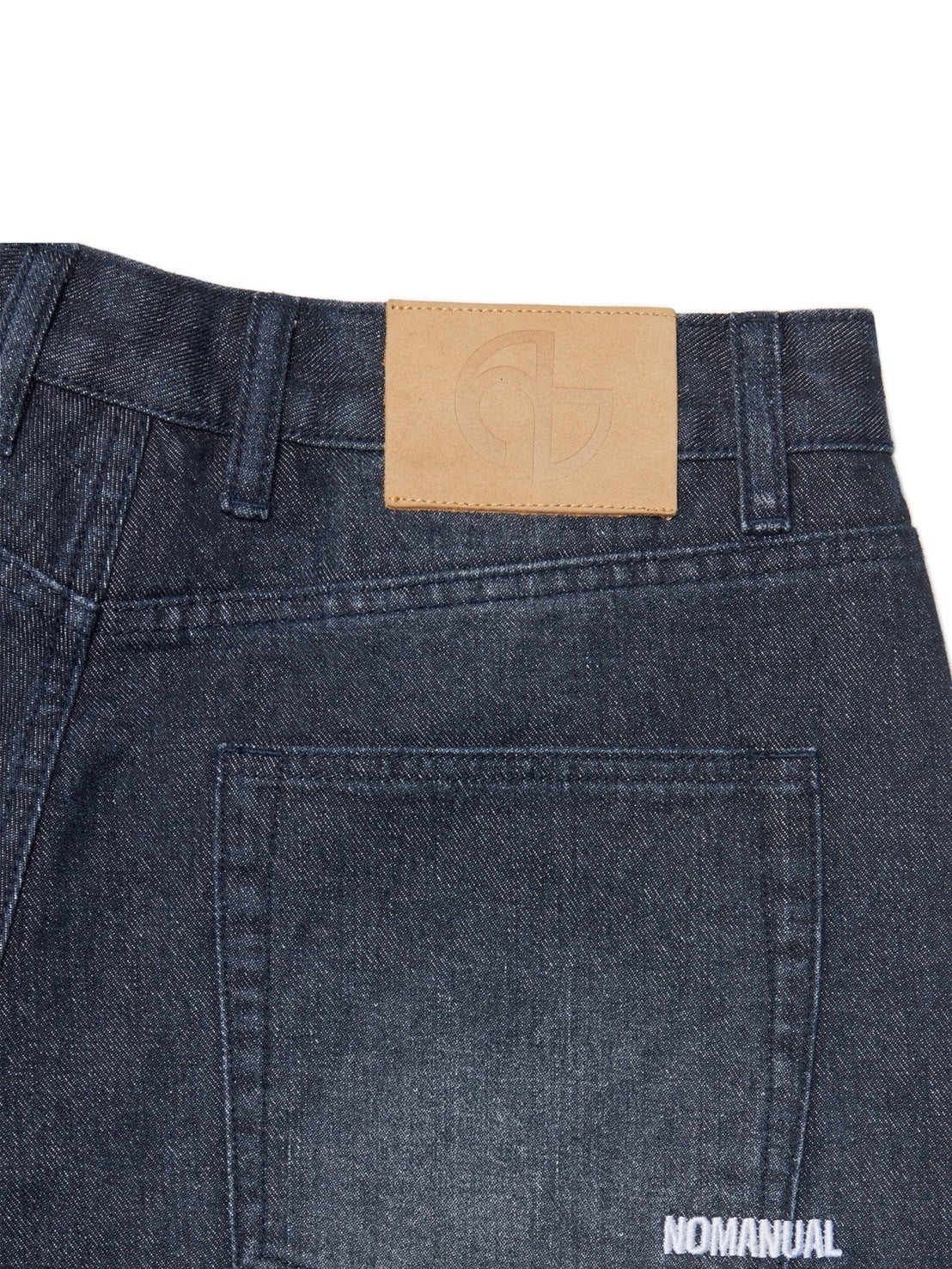 【NOMANUAL】DESTROYED LAYER DENIM PANTS