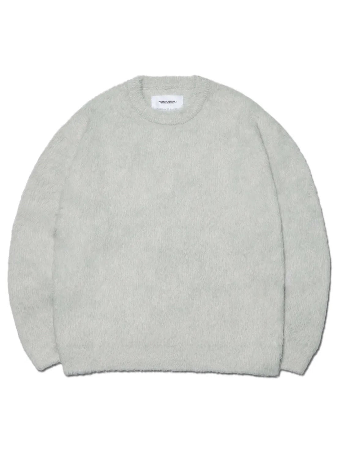 【NOMANUAL】FUZZ HAIRY KNIT