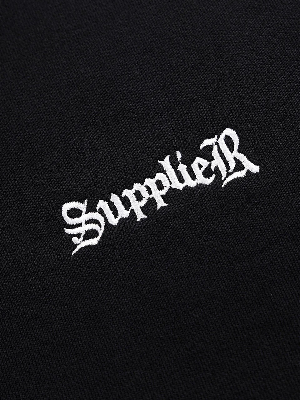 【SUPPLIER】Cross Zip Hoodie (New Silhouette) / 【サプライヤー】クロスロゴジップアップパーカー