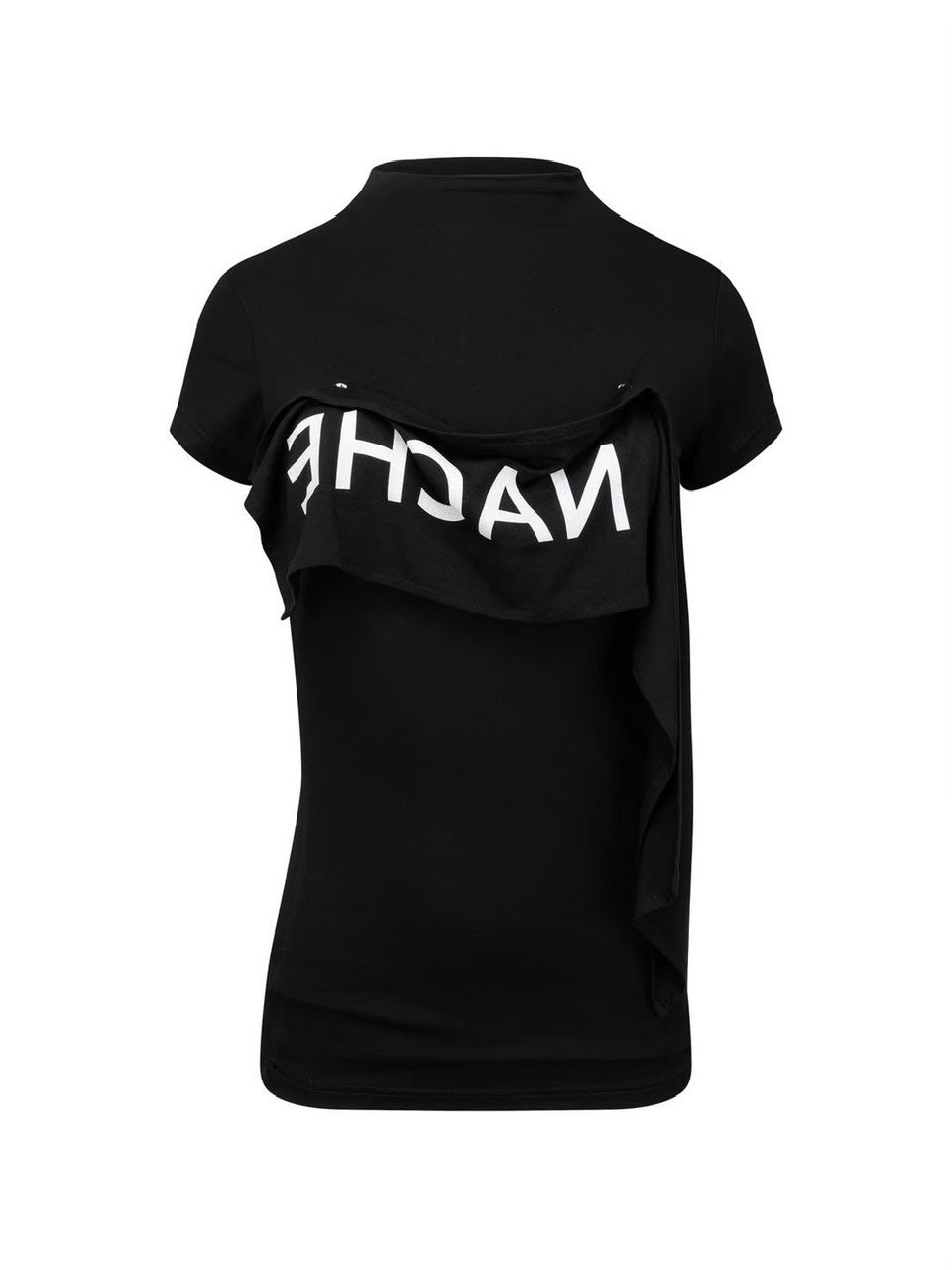 【NACHE】2-WAY PRINTED SLIM T-SHIRT