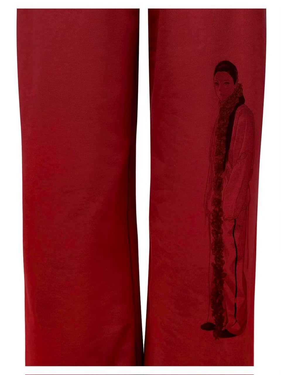 【NACHE】DRAWING SWEAT PANTS (UNISEX)