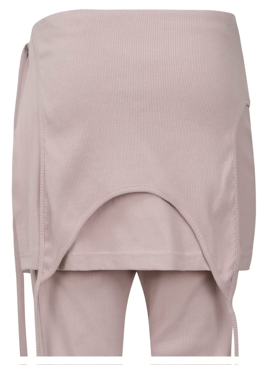 【NACHE】MIXED LAYERED SKIRT PANTS