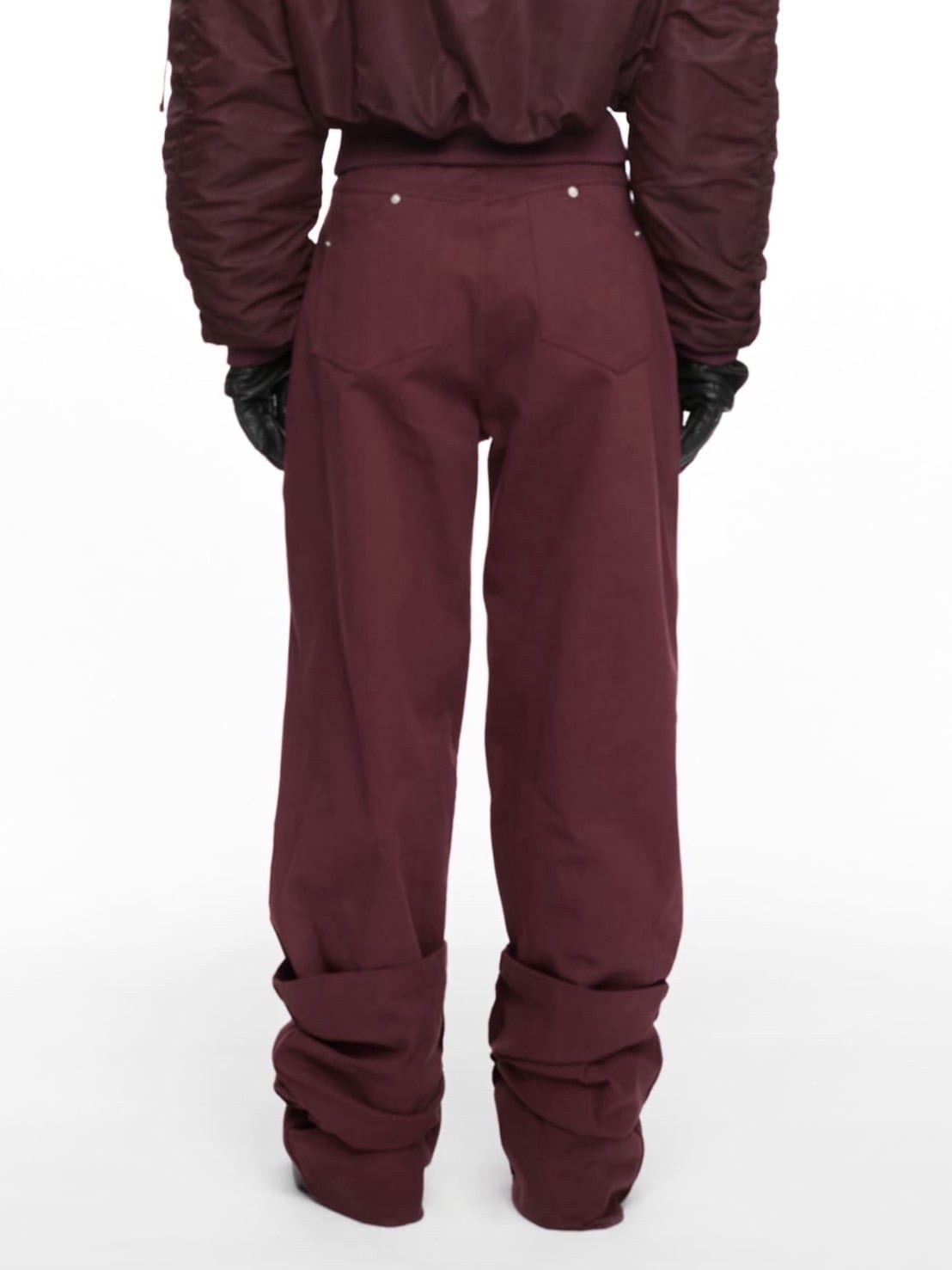 【NACHE】REVERSE COTTON PANTS