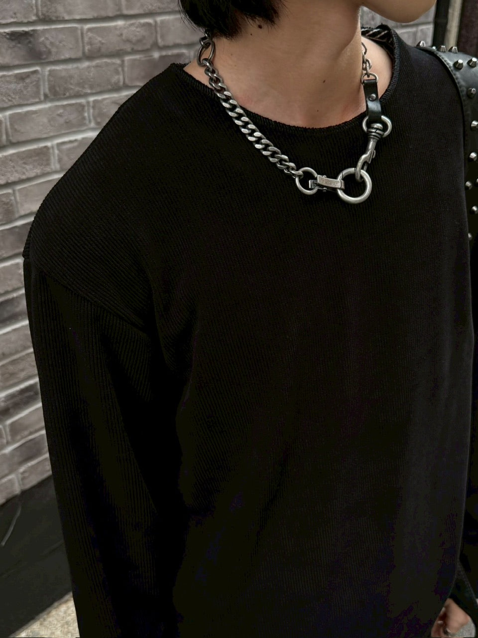 大阪店WEB限定受注制【Chikashitsu +】simple deck crew neck knit / 【チカシツプラス】シンプルデッキクルーネックニット (3color)