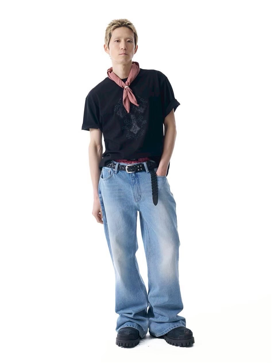 【AAKAM】Check Pattern Scarf