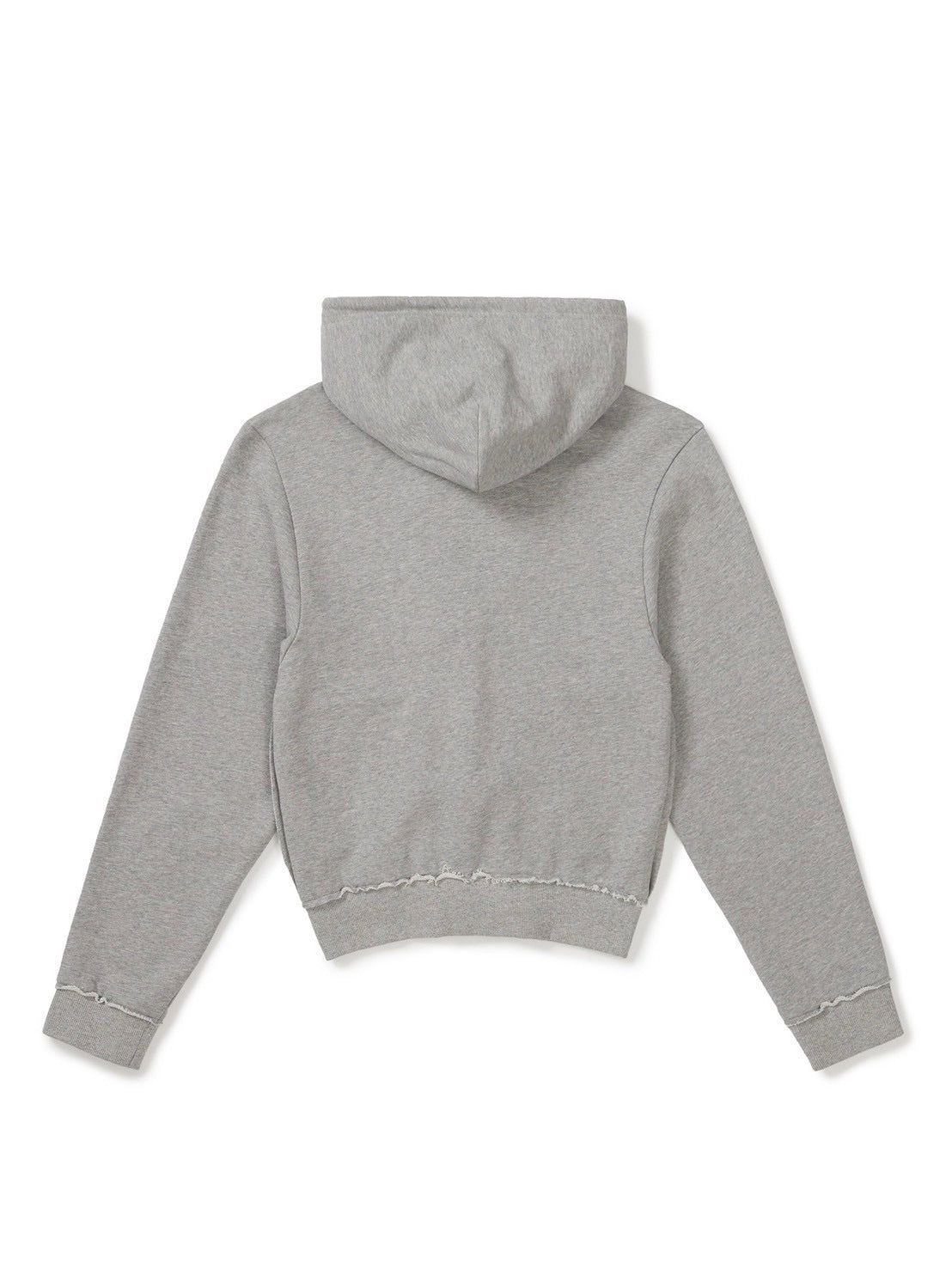 【LCDC】SHIRRING DETAIL ZIP-UP HOODIE / 【エルシーディーシー・ティーエム】シャーリングディティールジップアップパーカー