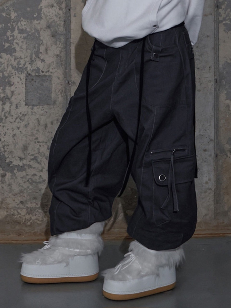 【FANCY CLUB】CROSS POCKET CARGO PANTS / 【ファンシークラブ】クロスポケットカーゴパンツ